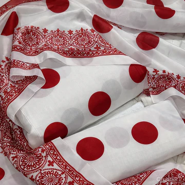 DIGITAL PRINTED SWISS LAWN 3pcs (UNSTICHED) (R.P)